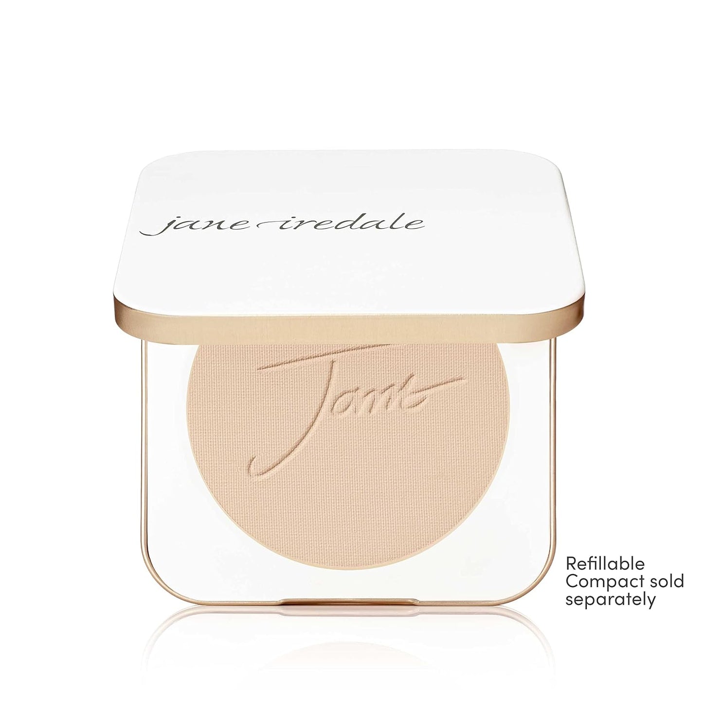 jane iredale PurePressed Base Mineral Foundation Refill or Refillable Compact Set| Semi Matte Pressed Powder with SPF | Talc Free, Vegan, Cruelty-Free