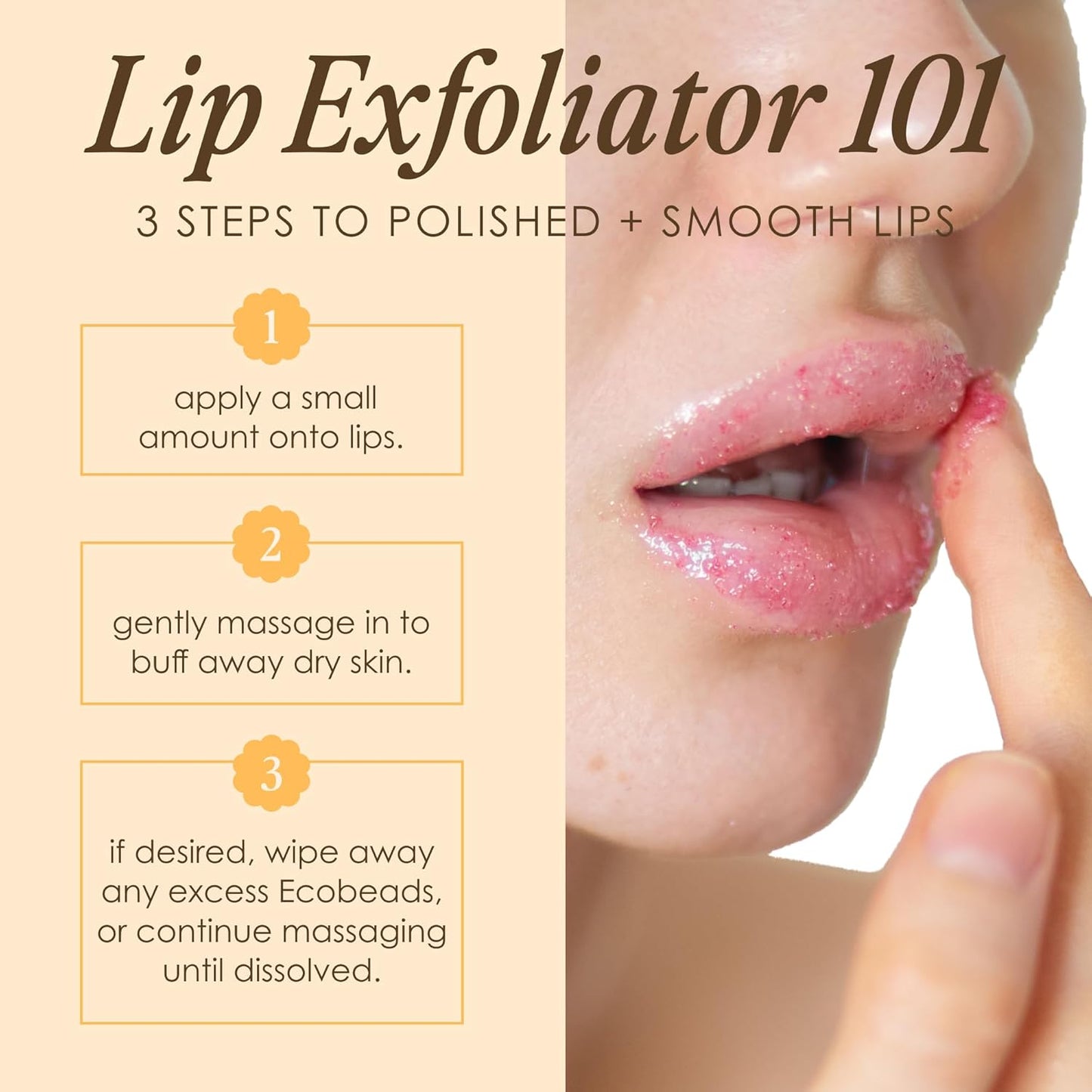 Grande Cosmetics GrandeBUFF Moisturizing Lip Scrub, 0.53 Fl Oz